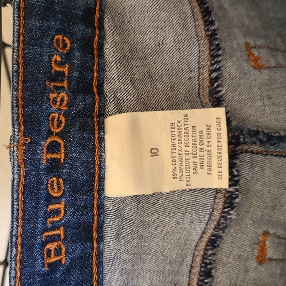 Blue Desire Stretch jeans size 10 - Picture 5 of 7